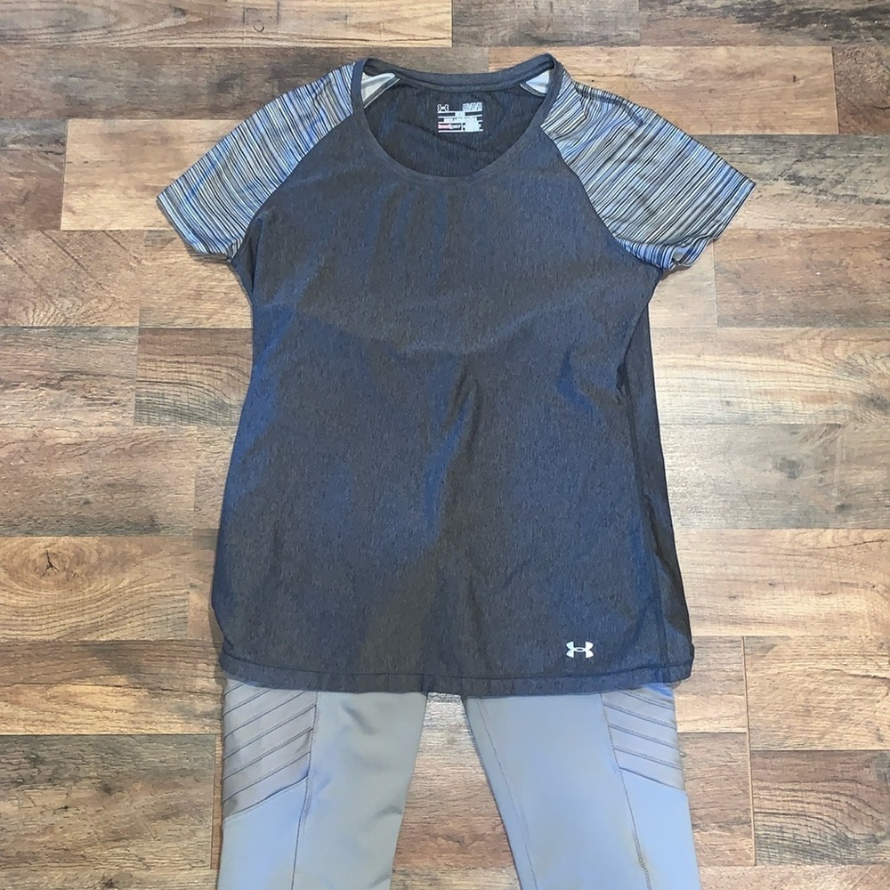 Under Armour Shirt. Old Navy Leggins. Size M/Medium